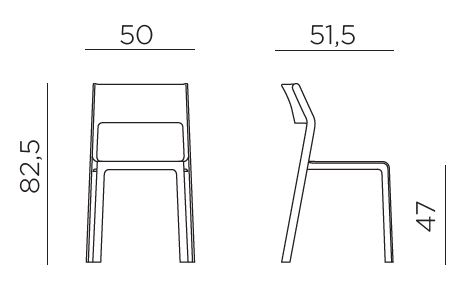 chaise-trillbistrot-nardi-dimensions