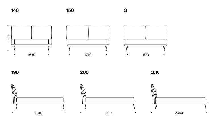 Letto-Noctis-Leonte-Matrimoniale-dimensioni
