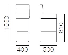 CubeXL-stool-pedrali-dimensions