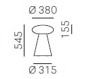 Ikon862-Pouf-pedrali-dimensions