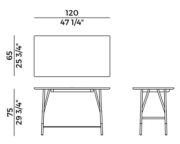 Wood_Y Potocco Desk sizes