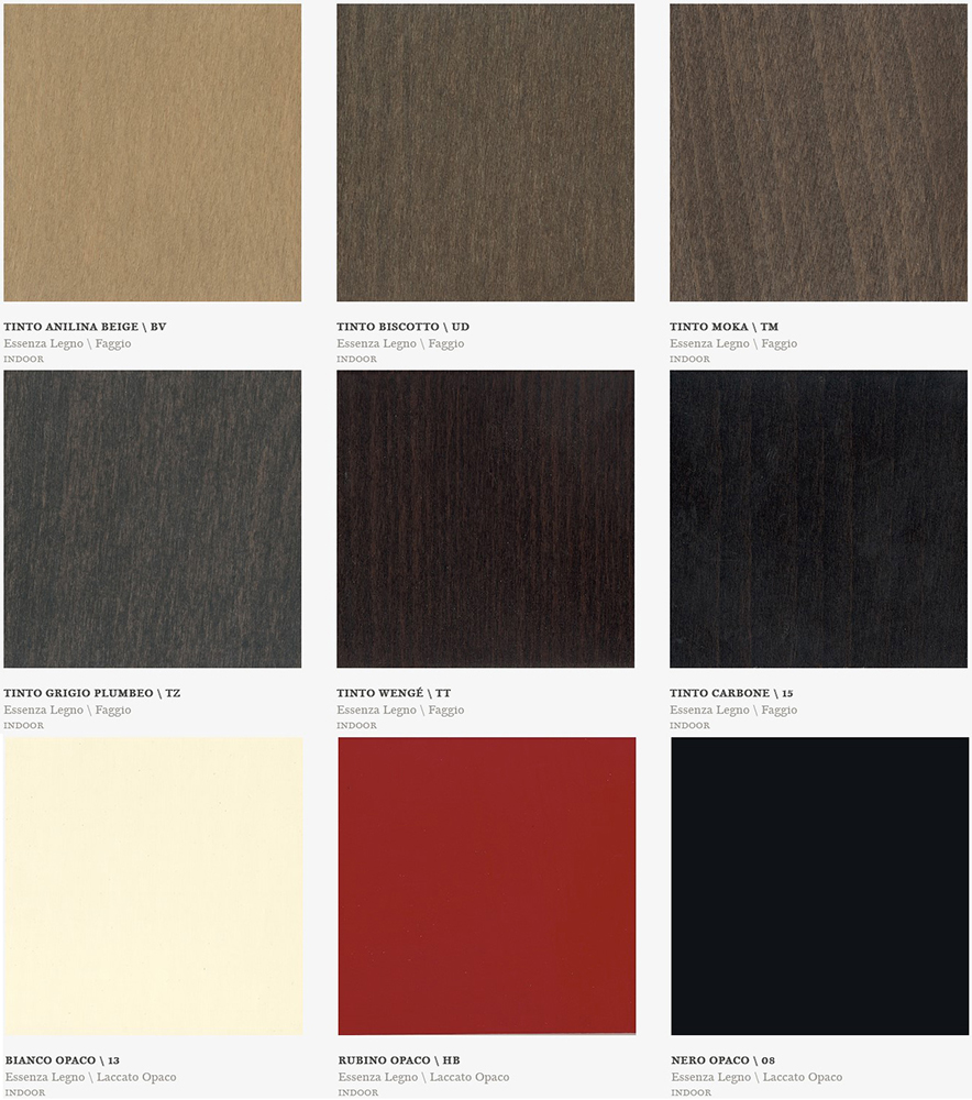 tabouret Bon Ton Potocco finitions