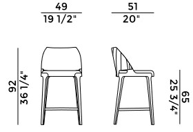 Velis W Potocco stool sizes