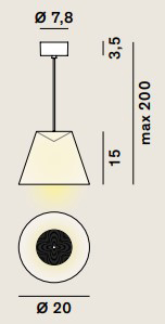 lampe-à-suspension-Dina-rotaliana-dimensions