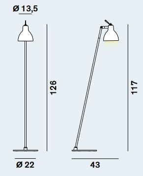 lampe-Luxy-F0-Glam-Rotaliana-größe