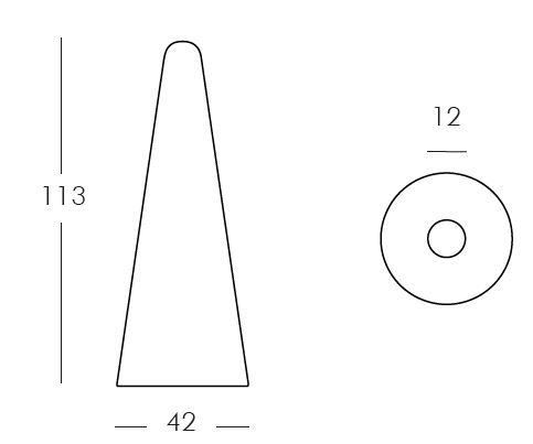 cono-slide-groundlamp-dimensions