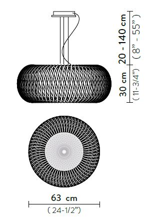 lamp-Kalatos-Slamp-dimensions