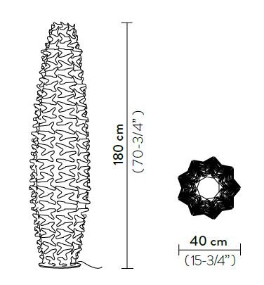 lamp-CactusGold-Slamp-dimensions