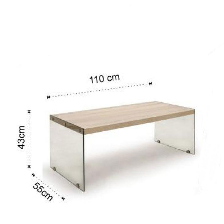 Table basse Nancy Tomasucci mesures et dimensions