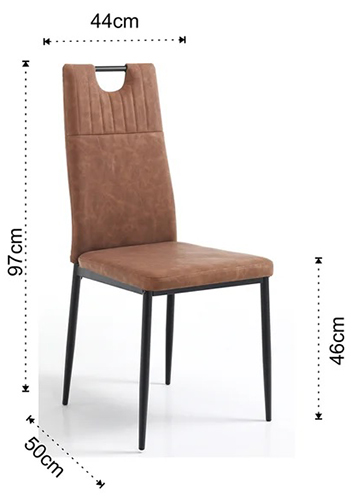 Axandra Tomasucci Chair Dimensions