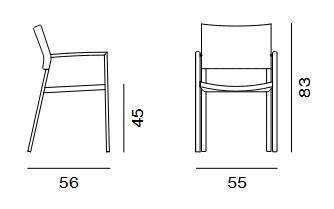 Dimensions Fauteuil Experience Unopiù