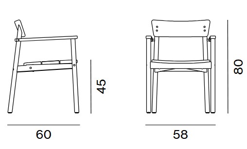 Maße Sessel Pevero Unopiù