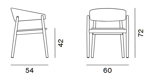 Poltroncina Pevero Unopiù dimensione