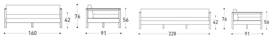 canapé-de-jardin-varaschin-dimensions