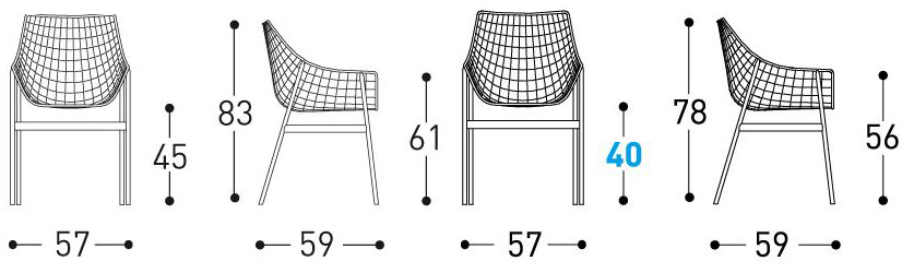 fauteuil-summer-set-amovible-varaschin-dimensions