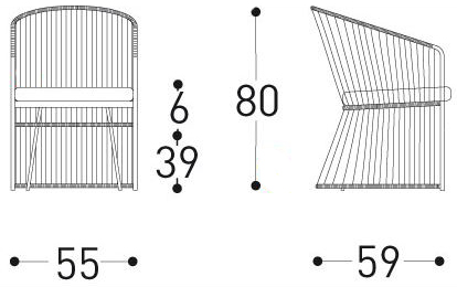 poltroncina-tibidabo-varaschin-dimensioni