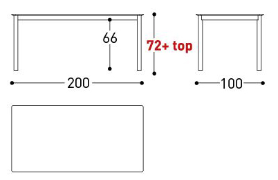 tavolo-system-fisso-varaschin-dimensioni