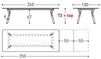 tavolo-link-allungabile-varaschin-dimensioni