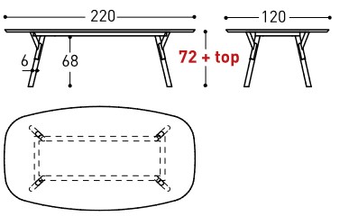tavolo-link-fisso-varaschin-dimensioni