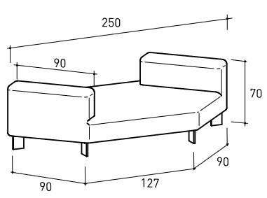 Belt Air Vis A Vis Varaschin Sofa sizes