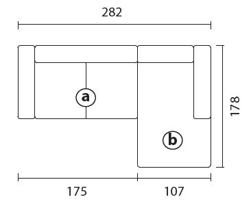 ZenitPlus-Bontempi-eckiges-sofa-mitchaiselongue-größe
