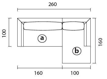 dakotaComp1-sofa-angular-Bontempi-dimensiones