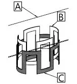 table-imperial-rectangular-bontempi-estructura