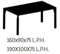 table-mirage-rectangular-fixed-bontempi-dimensions