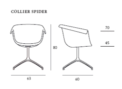 stuhl-collier-spider-casprini-größe