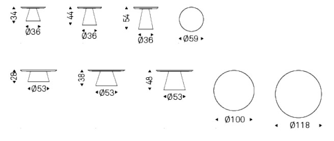table-basse-albert-keramik-cattelan-dimensions