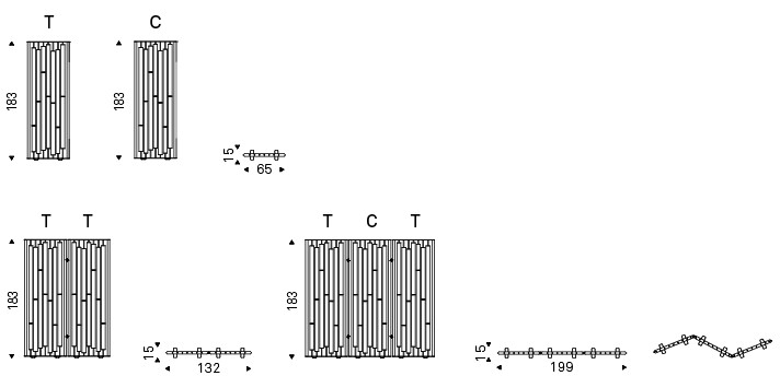 Separé Privé Cattelan Italia dimensioni