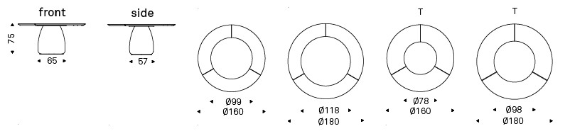 tavolo-Botero-argile-cattelan-dimensioni
