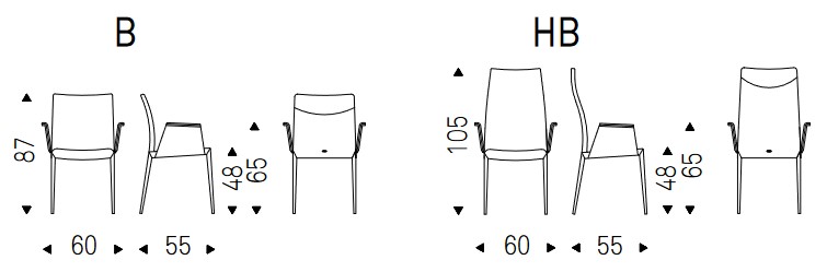 sessel Norma Cattelan Italia größe