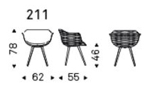 silla-indy-cattelan-dimensiones