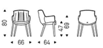 fauteuil-rhonda-wood-cattelan-dimensions