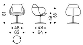 sedia-bombe-x-cattelan-dimensioni