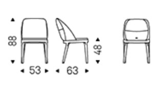 sedia-mariel-cattelan-dimensioni