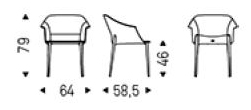 chaise-zuleika-cattelan-dimensions