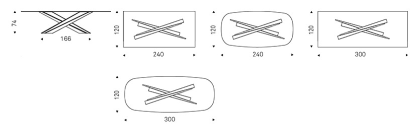 table-lancer-cattelan-dimensions