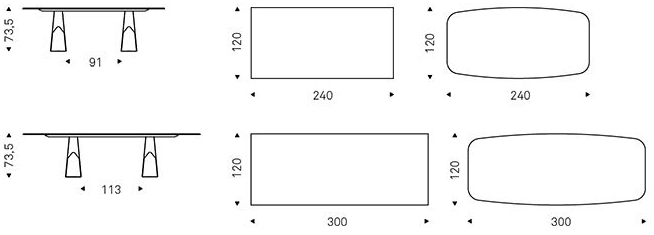 tavolo-mad-max-crystalart-cattelan-dimensioni