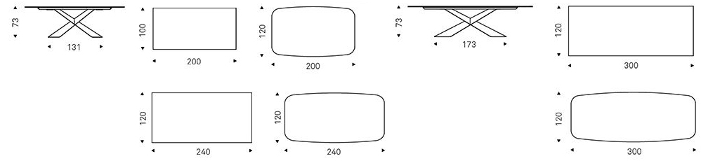 tavolo-tyron-crystalart-cattelan-dimensioni