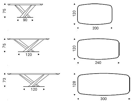 table-stratos-keramik-cattelan-dimensions