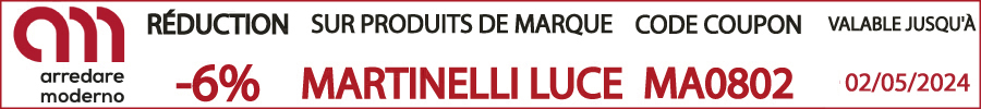 coupon martinelli luce