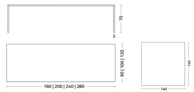Table-PureEvo-Colico-dimensions