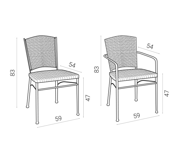 elite-to-be-giulia-chair-dimensions