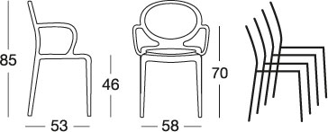 sedia-gio-con-braccioli-scab-dimensioni