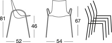 sedia-zebra-tecnopolimero-con-braccioli-scab-dimensioni