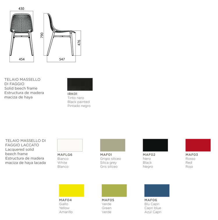 Next 4 legs Outdoor Stuhl Infiniti Design Größen und Farben