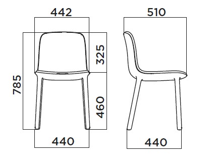 Freya Infiniti Design Chair sizes