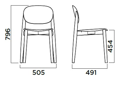 Harmo Infiniti Design upholstered chair sizes